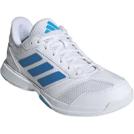 adidas Ligra 8 Indoor Herren Cloud Weiß/Ray Blau/Lucid Aquamarine 42,5