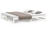 vidaXL Tagesbett 80 x 200 cm Weiß