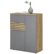 Stella Trading Milan 85 x 103 x 38 cm grau / grau