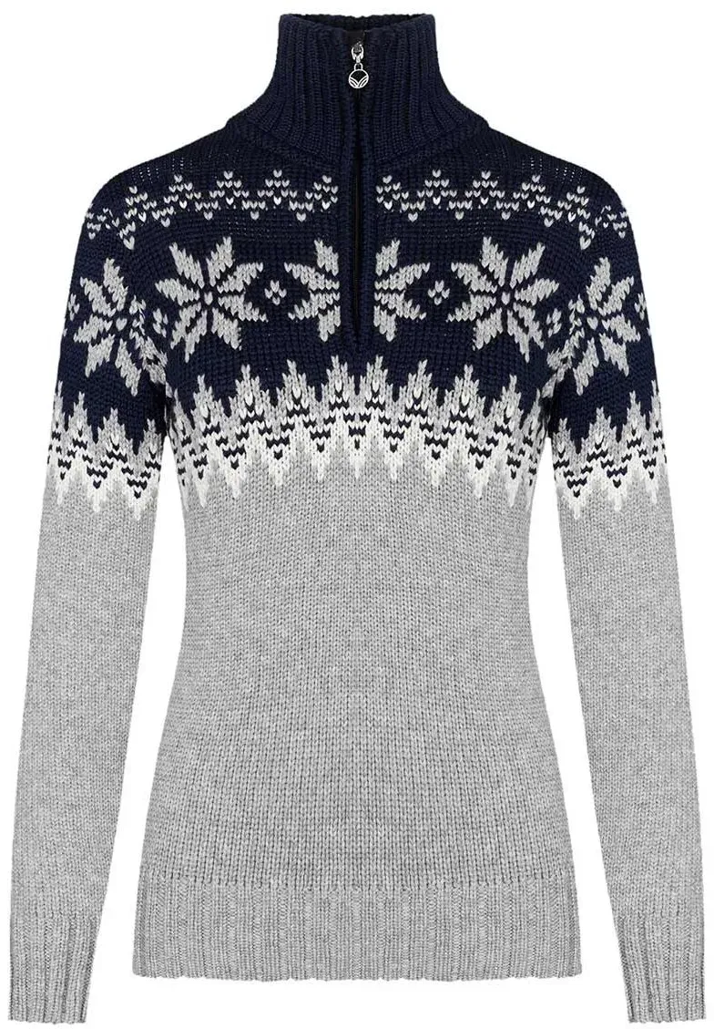 Dale of Norway Myking Fem Sweater lightcharcoal offwhite navy (C00) S