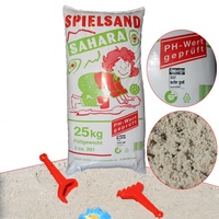 WECO Qualitäts SPIELSAND 25kg ÖKO-Test TÜV PH-Wert geprüft Sand für Sandkasten