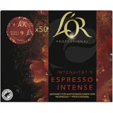 L'OR Suprême Espresso Intense Kaffeepads 50 Portionen Nespresso®* Pro kompatibel (300g)