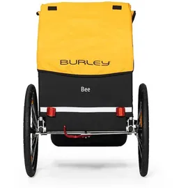 Burley Bee Single Kinderanhänger gelb/schwarz 2022