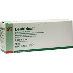 Lenkideal 5mx6cm ohne Verbandklammern Weiß 10 ST