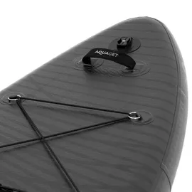aquaget SUP Board Set 350 x 81 x 15 cm Schwarz