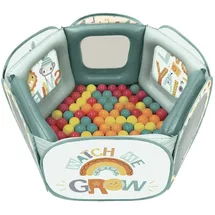 Fisher-Price Aufblasbarer Pool mit 50 bunten Bällen 183 x 38 cm (935D00193)