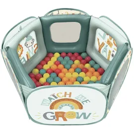 Fisher-Price Aufblasbarer Pool mit 50 bunten Bällen 183 x 38 cm (935D00193)