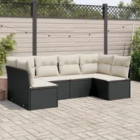 Festnight Gartenlounge mit Stauraum Rattan Garten Loungemöbel Set Ecksofa Garten Lounge Sofa Outdoor Polyrattan Gartensofa Terrasse Ecklounge Terrassenmöbel Gartenmöbel