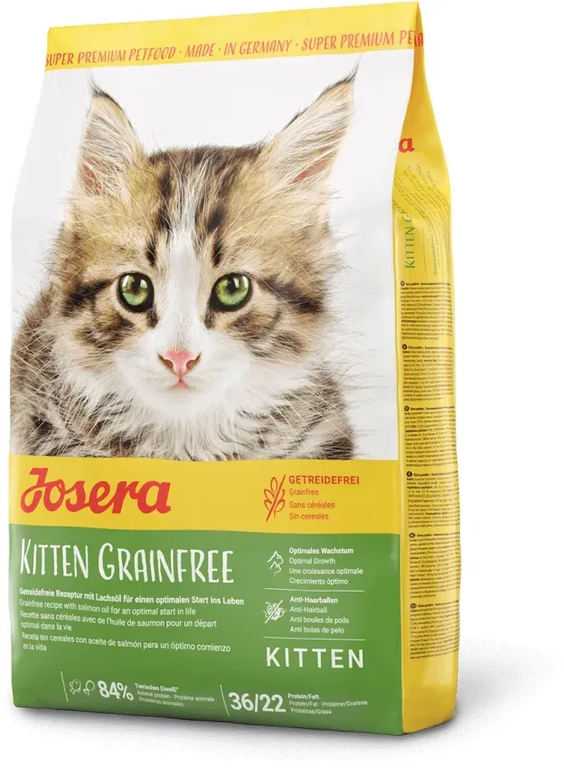 JOSERA Kitten GrainFree Trockenfutter für Kitten Getreidefrei 400 g