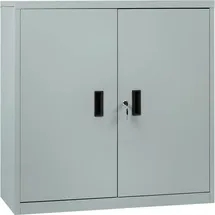 Woltu Aktenschrank 90 x 92,5 x 40 cm grau