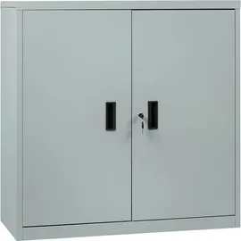 Woltu Aktenschrank 90 x 92,5 x 40 cm grau