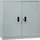Woltu Aktenschrank 90 x 92,5 x 40 cm grau