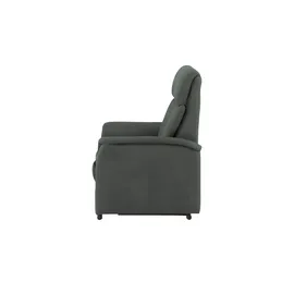 Nils Olsen Fernsehsessel Agda Mikrofaser 87 x 106 x 85 cm Grau elektrisch