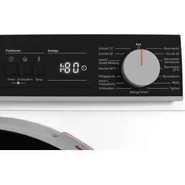 Sharp ES-NFA816BW1NA-DE Waschmaschine (8 kg, 1600 U/min)