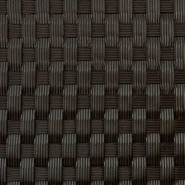 zaunzu® Sichtschutzstreifen 26 m Dunkelbraun Rattan