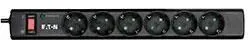 Eaton PS6D Spannungsschutz Schwarz, Weiß 6 AC-Ausgänge 220 - 250 V 1 m