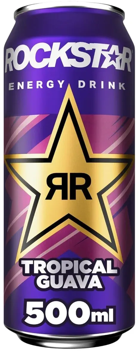 Rockstar Tropical Guava Energy Drink Dose 0,5l