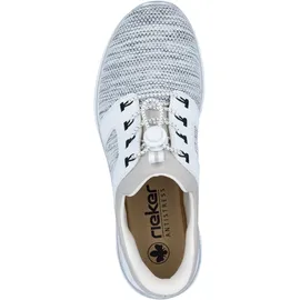Rieker Sneaker Low Damen Grau/Weiß 39