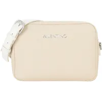 Valentino Alexia Summer Umhängetasche Kunstleder Beige/Weiß