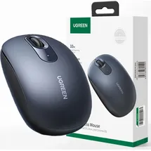 UGREEN kabellose Maus, Ugreen MU105 Wireless Mouse, USB 2.4GHz, Dunkelblau