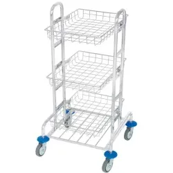 Cleankeeper Systemwagen 1, verchromt 1 Stück