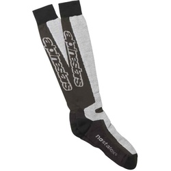 Alpinestars Thermal Tech Socken, schwarz-grau, Größe S M