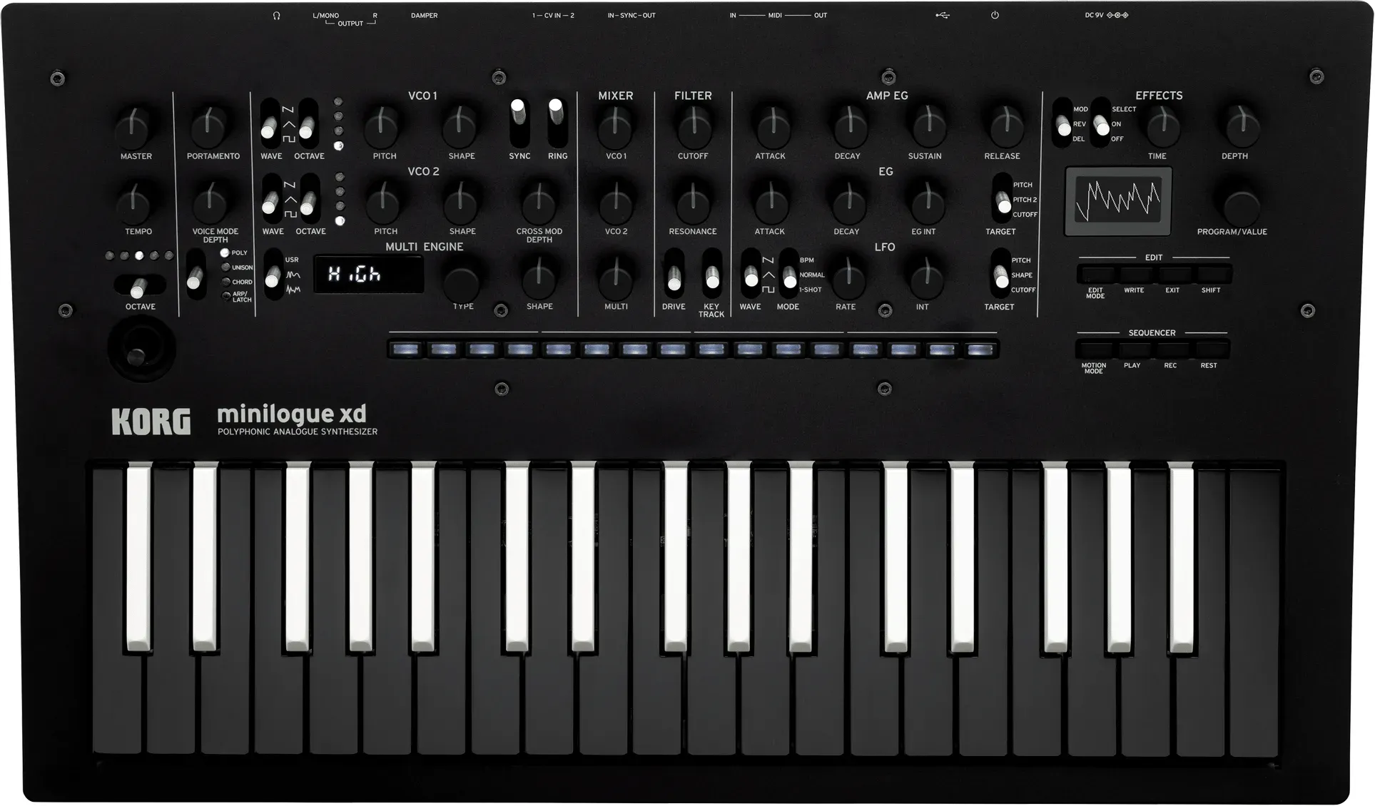 Korg Minilogue XD Inverted - Synthesizer