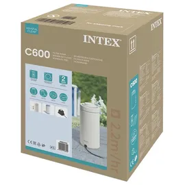 Intex C600 Poolpumpe weiß 2271 l/h