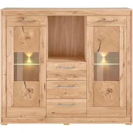 vogl möbelfabrik Highboard 154 x 40 x 135 cm Braun