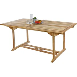 SAM Outillage KUBA Gartentisch ausziehbar 180-240 x 0 x 75 cm Naturbelassen/Beige