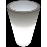 point-garden Designerleuchte Ø 40 x 70 cm Weiß