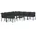 vidaXL Garten-Lounge-Set 9-tlg. grau/schwarz