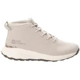 Jack Wolfskin Campfire Wool Mid W Sneaker, Dusty Grey, 39.5 EU