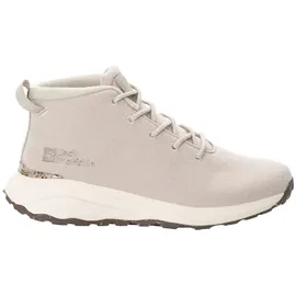 Jack Wolfskin Campfire Wool Mid W Sneaker, Dusty Grey, 39.5 EU