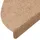 vidaXL Stufenmatten Selbstklebend 15 Stk. 56x17x3 cm Beige