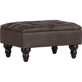 GUTMANN FACTORY Hocker Amazonas 68 x 36 x 51 cm Braun