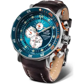 Vostok Europe Herrenuhr YM86-620A636 blau