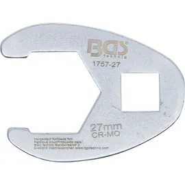 BGS Hahnenfußschlüssel 12,5 mm (1/2") SW 27 mm