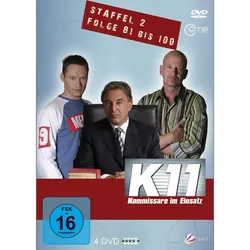 K 11 - Kommissare im Einsatz, Staffel 2, Folge 81-100 [4 DVDs] | Zustand: Neu & original versiegelt