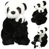 DEPESCHE TOPModel Plüsch Panda Mama mit baby