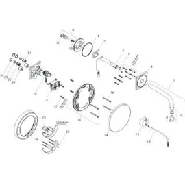 Axor Uno² 225 Sensor-Armatur ohne Mischung (38120000)