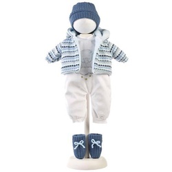 Puppenkleidung LLORENS „Kleiderset Elefant blau, 40-42 cm“ blau Kinder Puppenkleidung