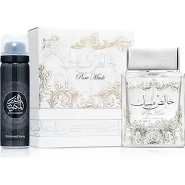 Lattafa Pure Musk Eau de Parfum 100 ml + Deo Spray 50 ml Geschenkset