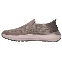 Skechers Herren Neville-rovelo Slipper, Taupe, 45.5 EU - 45.5 EU