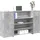 vidaXL Empfangstheke Betongrau 180x50x103,5 cm Holzwerkstoff