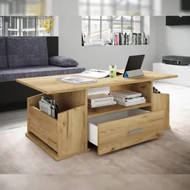 VCM Couchtisch Junata Honig-Eiche Engineered wood (919237)