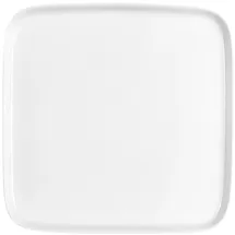 Kahla 207744A90020C Pronto Tablett quadratisch 24 x 24 cm | weißer Servierteller aus Porzellan