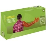 Kerbl 15364 Einmalhandschuhe Vetbasic, 90 cm Länge, 100 Stück, orange