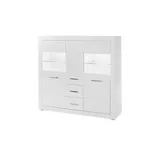 Höffner Highboard »BIANCO«, weiß