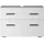 INOSIGN Waschbeckenunterschrank Skara 80 x 55 cm Weiß